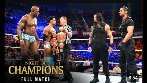 FULL MATCH - Reigns _ Rollins vs. The Prime Time Players - Tag Team Title Match_