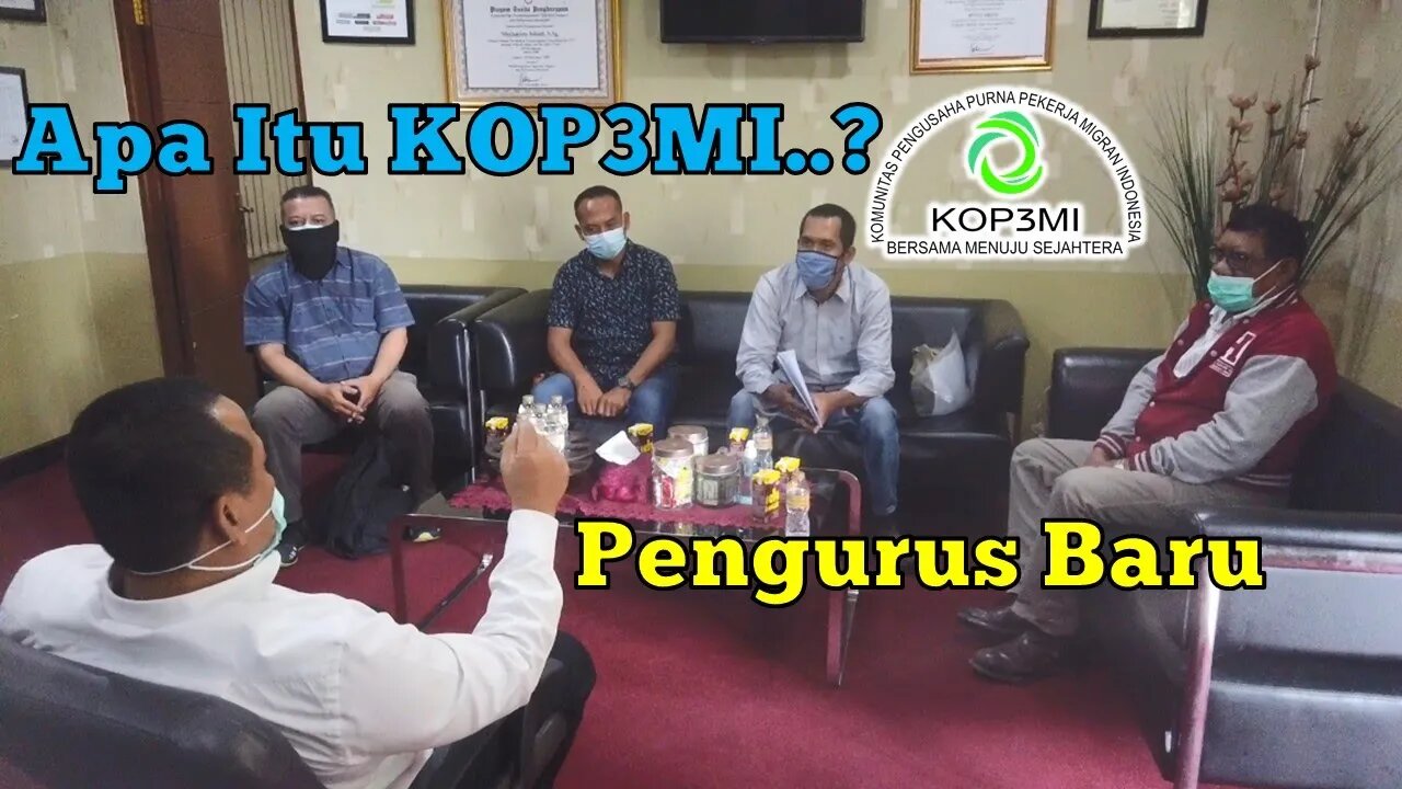 Arahan Kepala BP2MI Jakarta Kepada Pengurus Baru KOP3MI