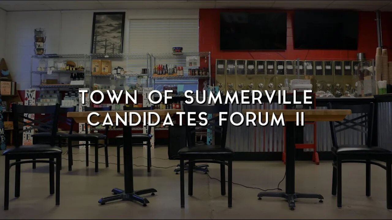 2023 Town of Summerville Candidates Forum II