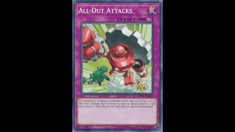 Yu-Gi-Oh! Duel Links - The Continuous Trap, All-Out Attacks! (Duelist Kingdom SR Card) #shorts