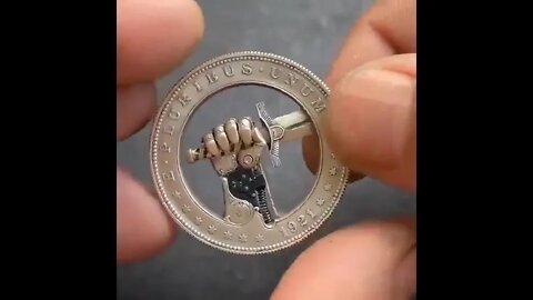 The amount of craftsmanship in a single coin.