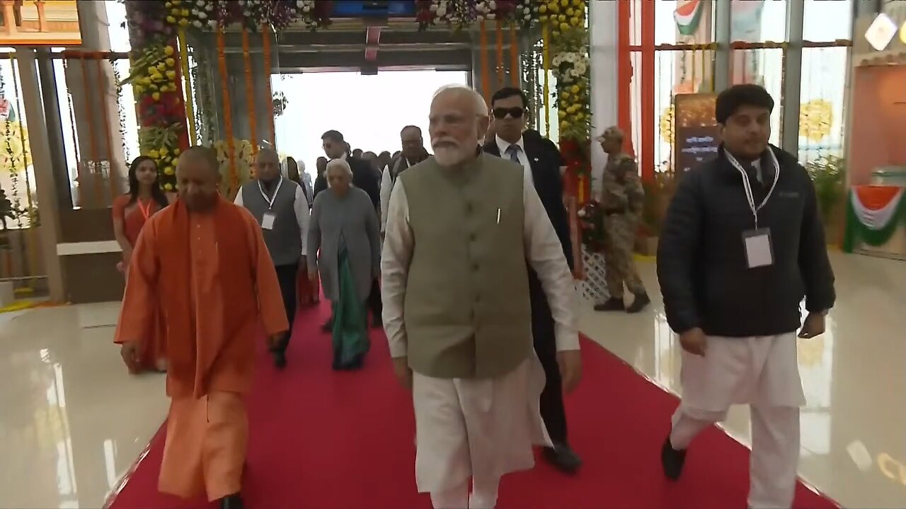 Prime Minister Narendra Modi inaugurate International Airport