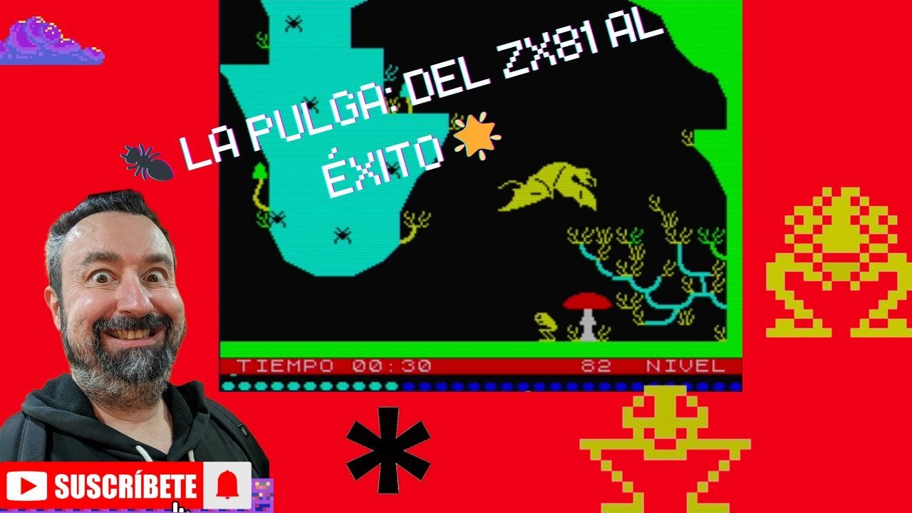 🐜 La Pulga El videojuego español que nació en un ZX81 y conquistó el mundo 🌍