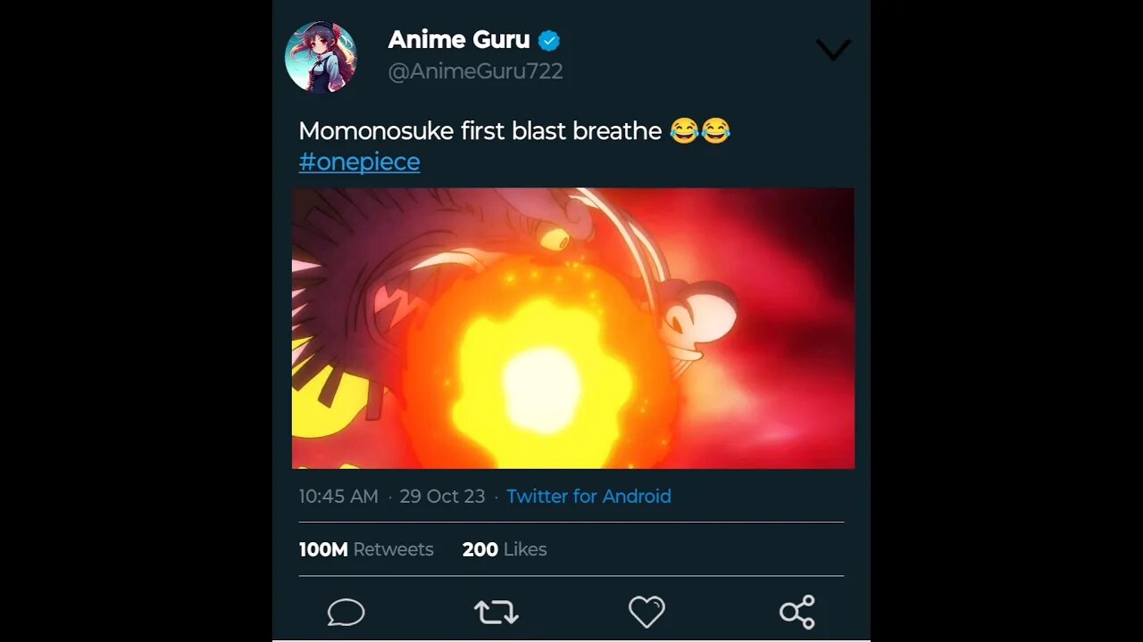 Momonosuke first blast Breath 😂😂 #onepiece #onepieceedit