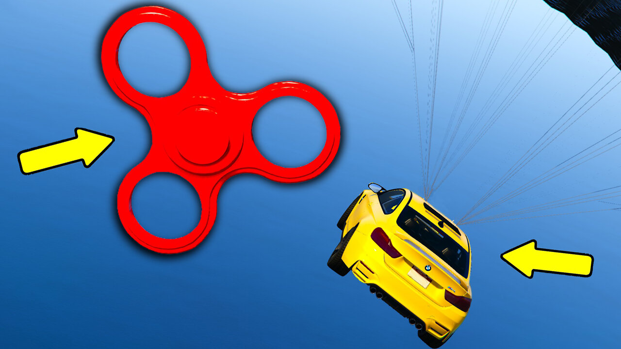 BMW VS FIDGET SPINNER | GTA PC MOD