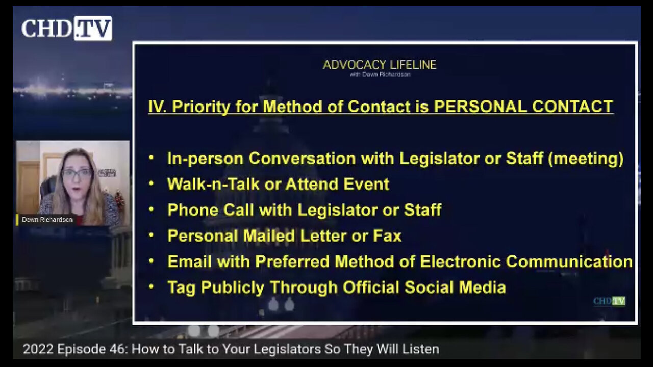 How to communicate with your legislators