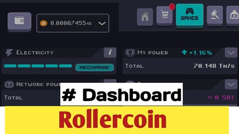 Learn more about Rollercoin dashboard || earning with rollercoin || earn cryptocurrencies