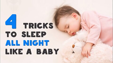 Tricks to Sleep All Night Like a Baby