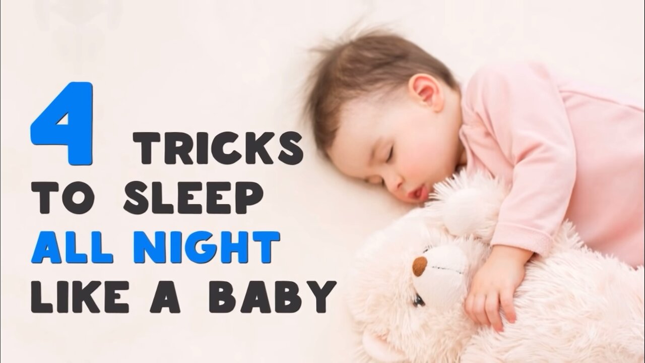 Tricks to Sleep All Night Like a Baby