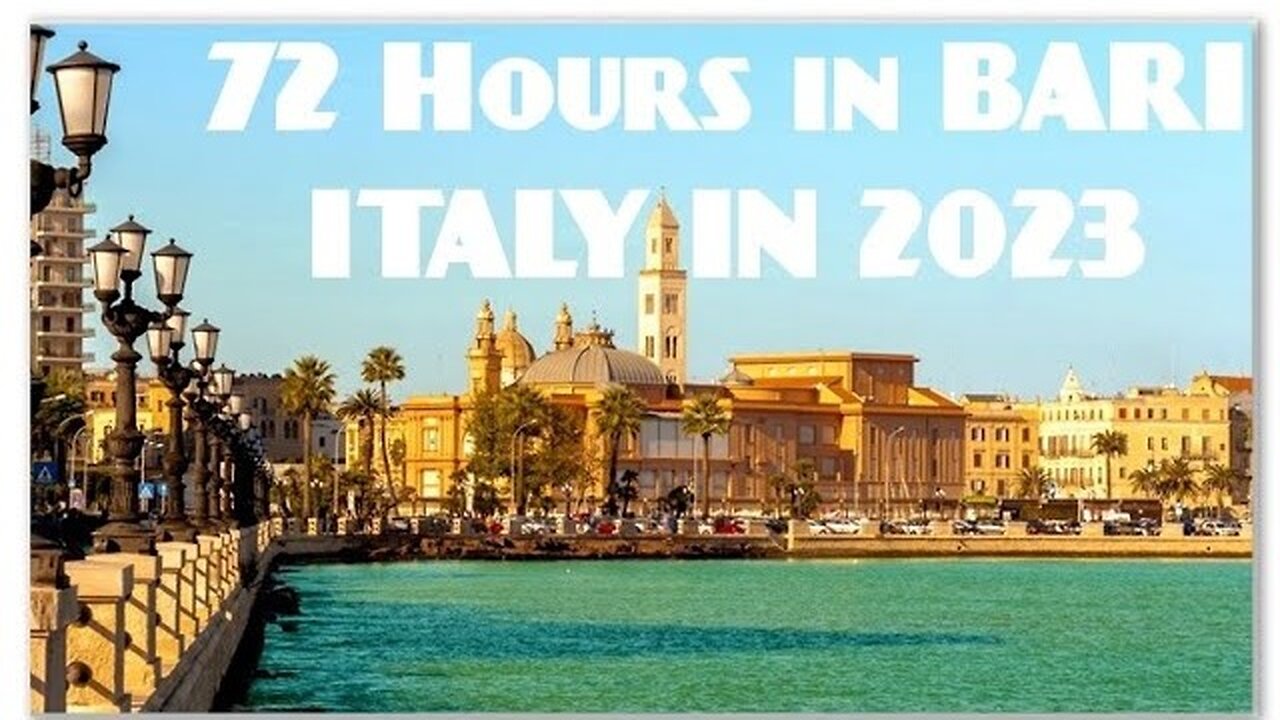 Discover Italy's Hidden Gem ✈️ | 72 Hours in Bari | Street Food, Attractions, & Budget Travel