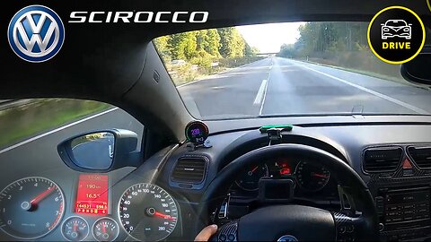 Volkswagen Scirocco POV Drive (+Autobahn)
