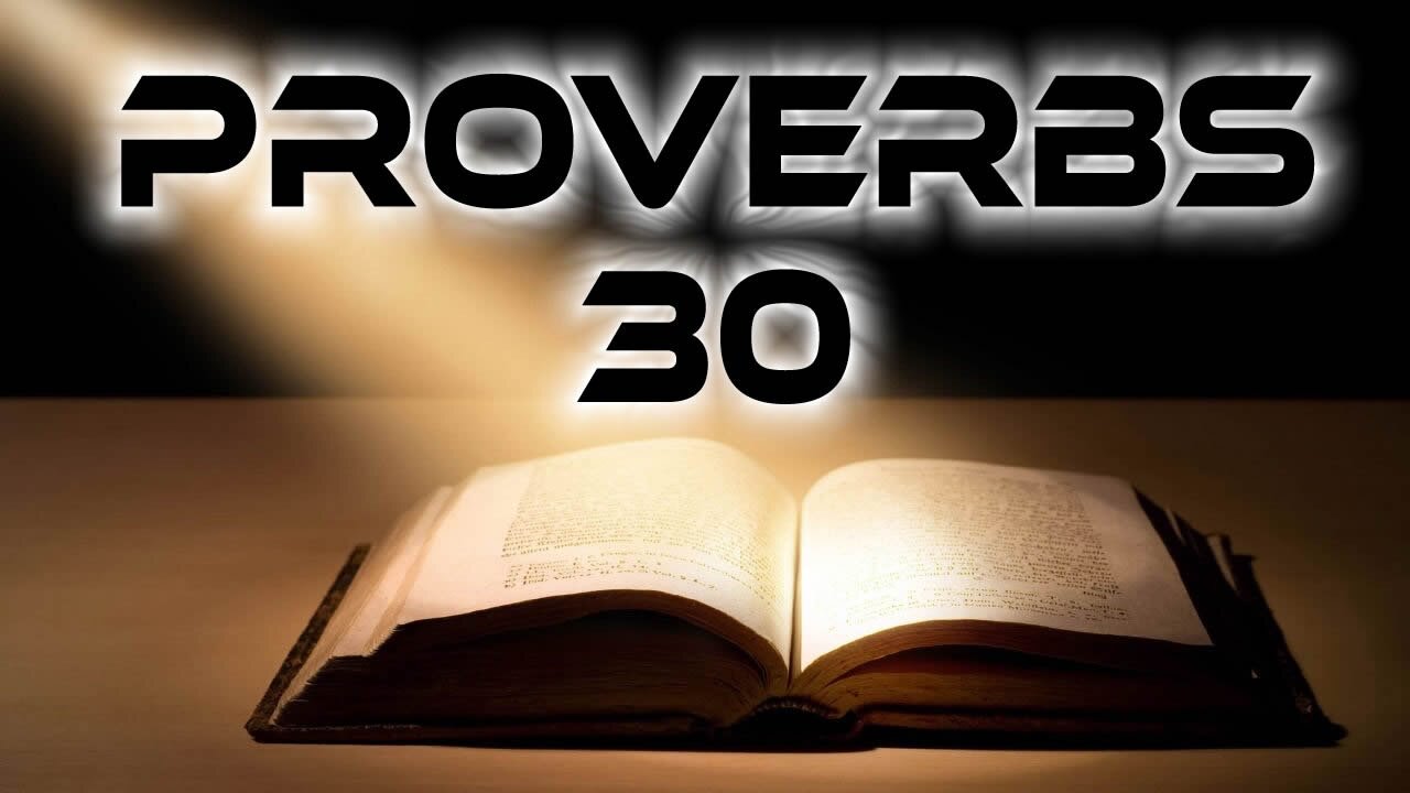 Proverbs 30 God’s Wisdom For Good Living