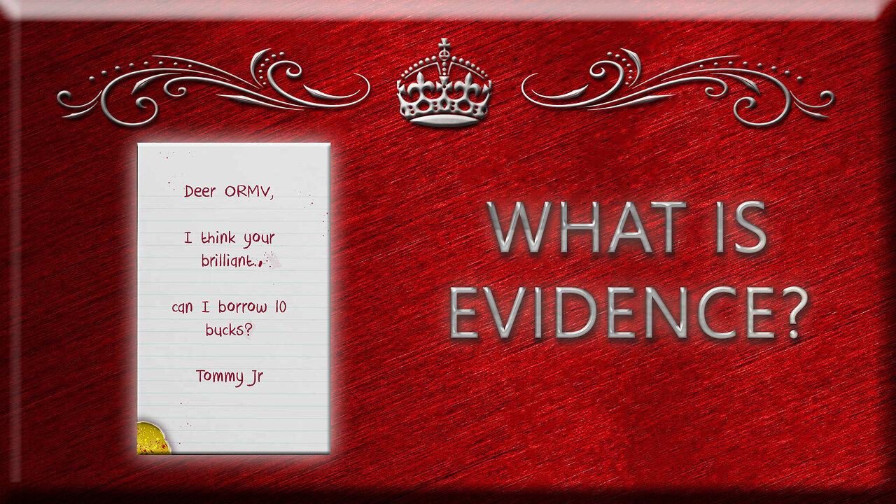 What Is Evidence?