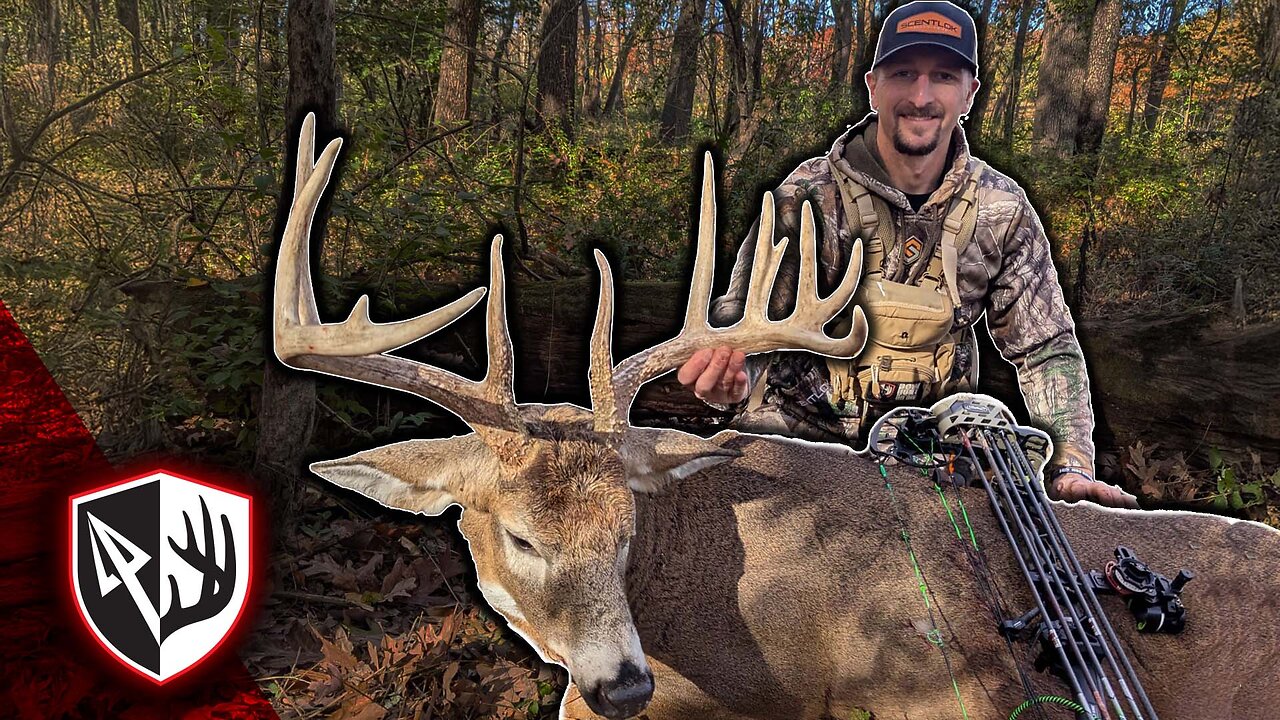 Dropped a BIG BUCK In His Tracks! Late October Bowhunting Success!