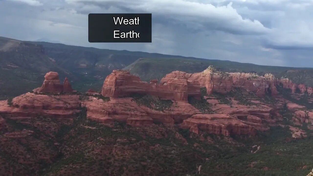 Sedona Arizona View From Above