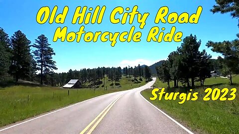 Old Hill City Road Motorcycle Ride / Sturgis Motorcycle Rally