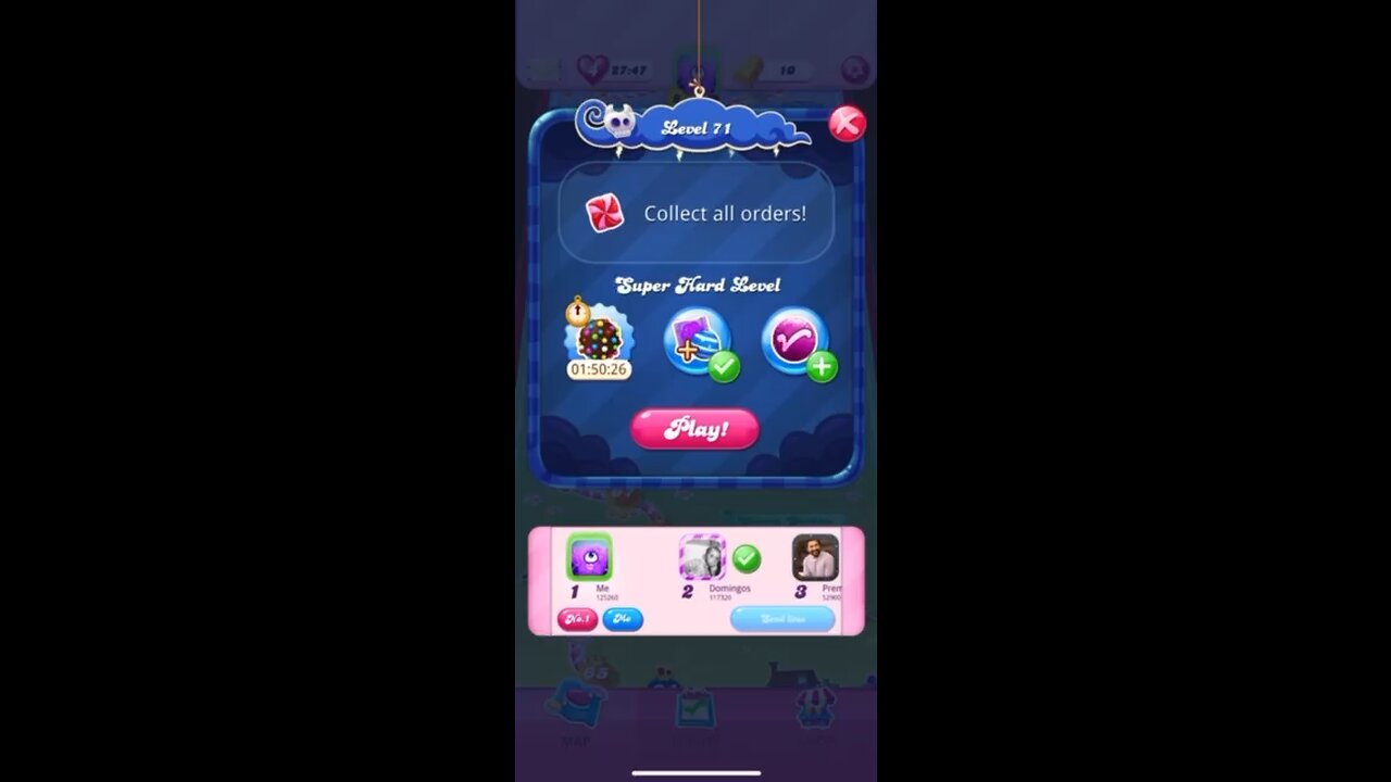 Candy Crush Saga Level 71