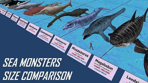 Ancient sea Creatures & Ocean Monsters