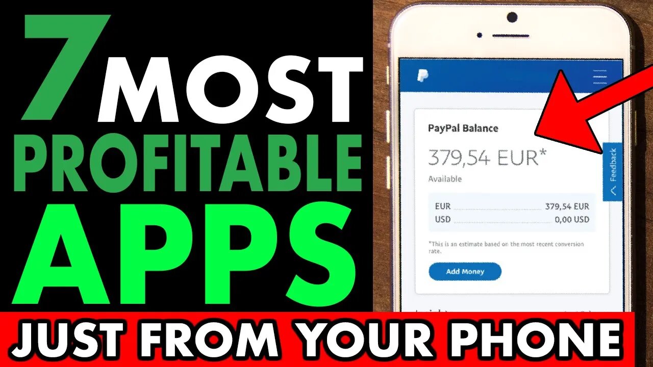 7 Most Profitable Apps To Make Money From Your Phone