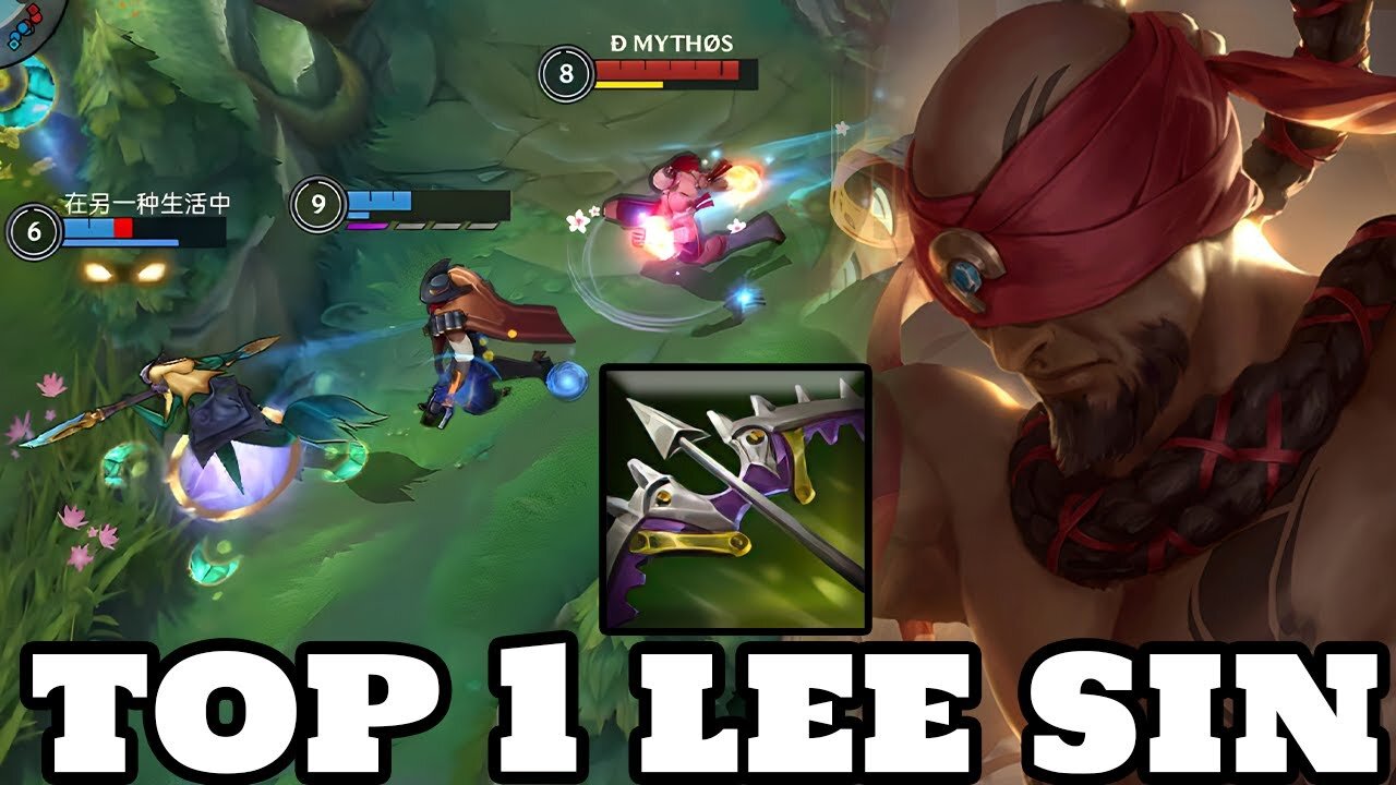 Wild Rift Lee Sin - Top 1 Lee Sin Gameplay Rank