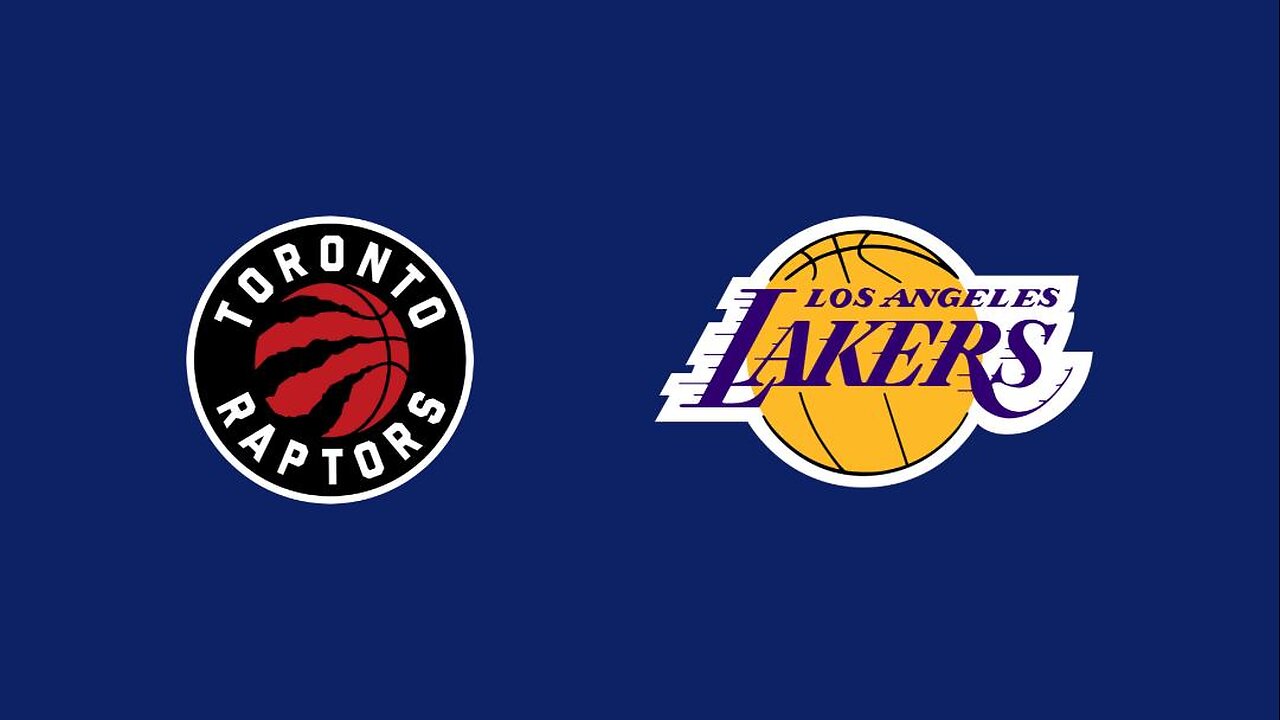 Raptors @ Lakers. Visual Concepts 2K Sports NBA 2K25.