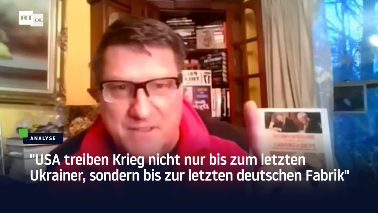 "USA treiben Krieg nicht nur bis zum letzten Ukrainer, sondern bis zur letzten deutschen Fabrik"