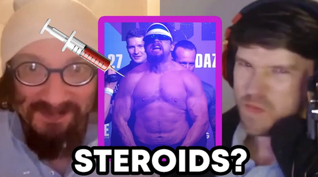 Sam Hyde admits to being on steroids for his last fight