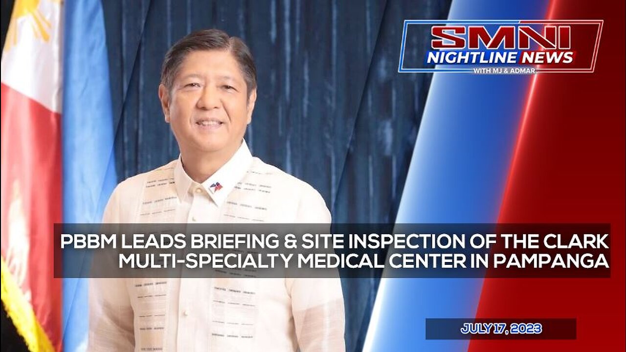 REPLAY: PBBM leads Briefing & Site Inspection of the CMSMC in Pampanga | July 17, 2023