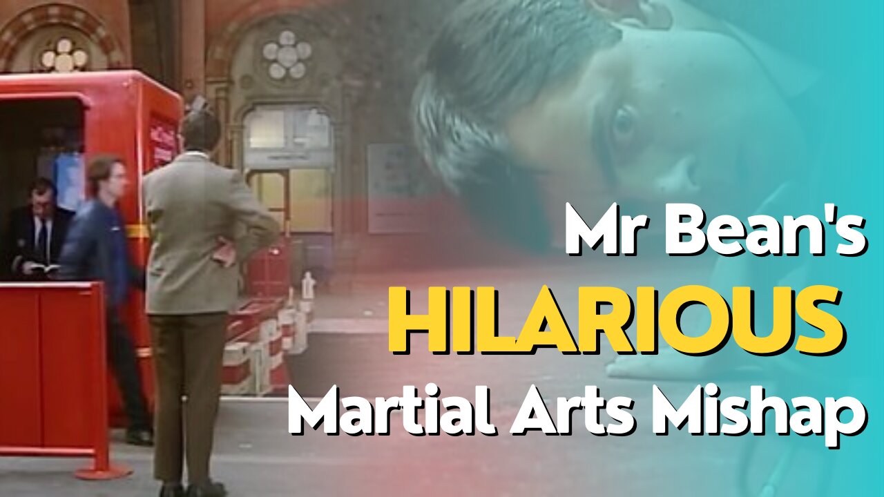 Mr. Bean's Hilarious Martial Arts Mishap - Funny Comedy Scene!