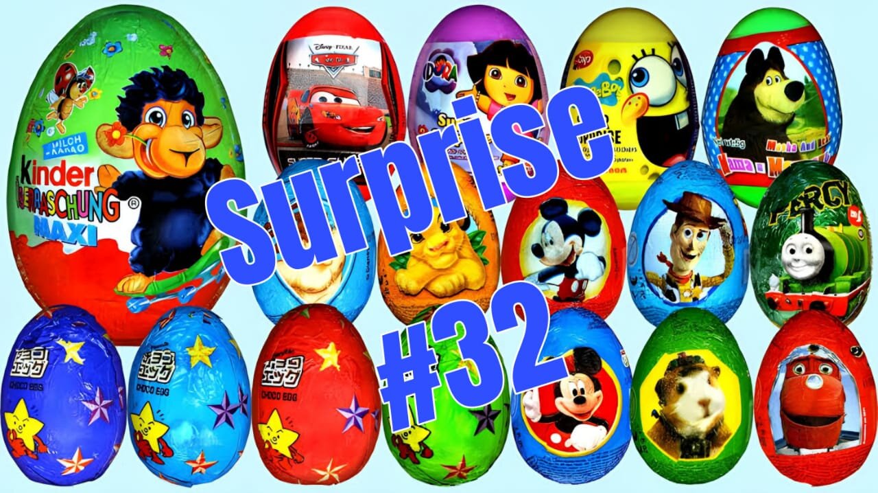 hello !!!! kiddies eggs surprise #32