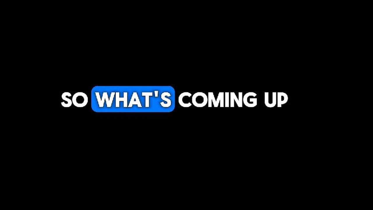 a roadmap of what to expect from my channel on videos and podcast. enjoy!