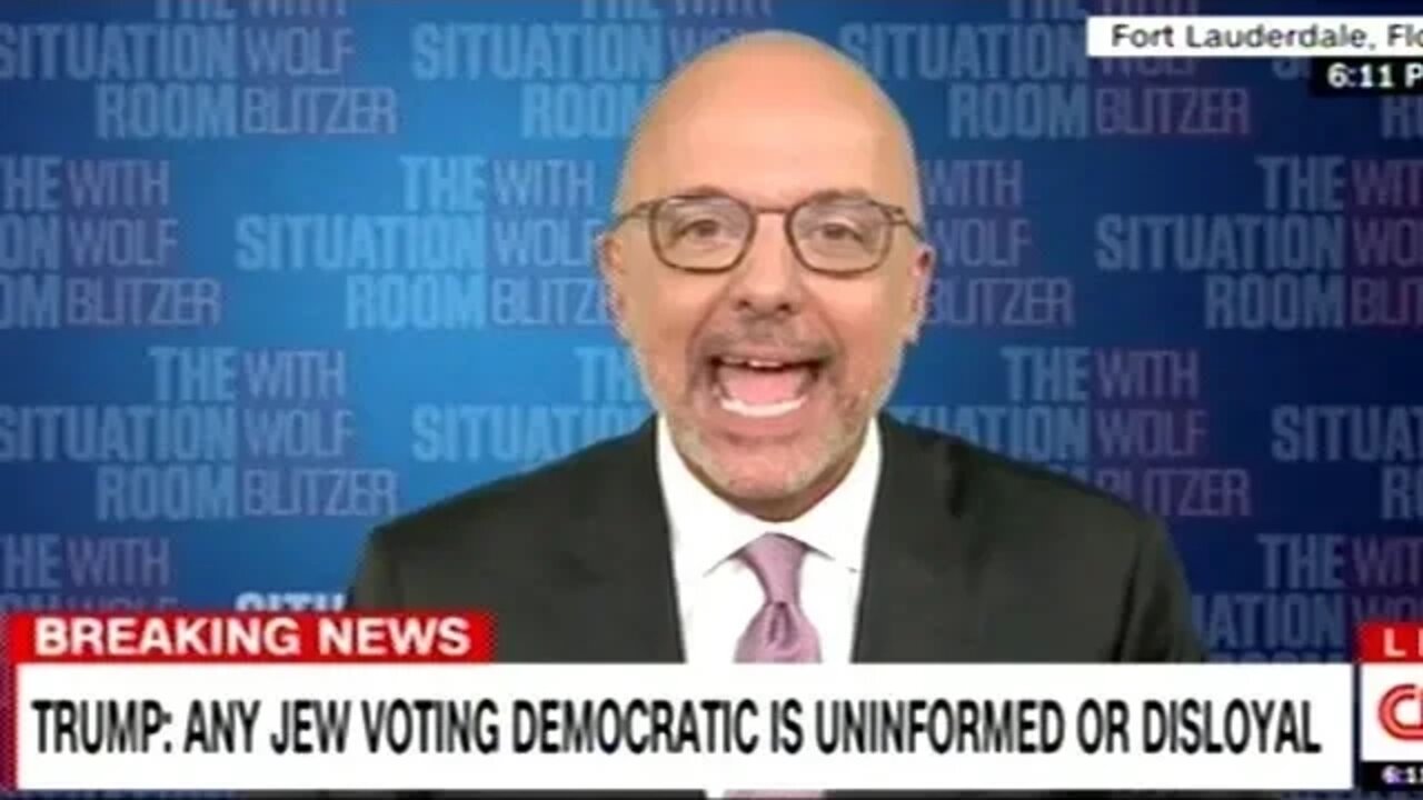 "Having To Explain To The POTUS What It Means When Someone Suggests The Jews Are Being Disloyal!"