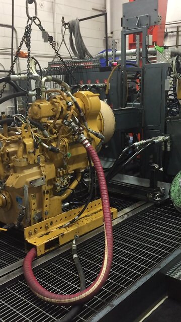 Cat trans on the dyno