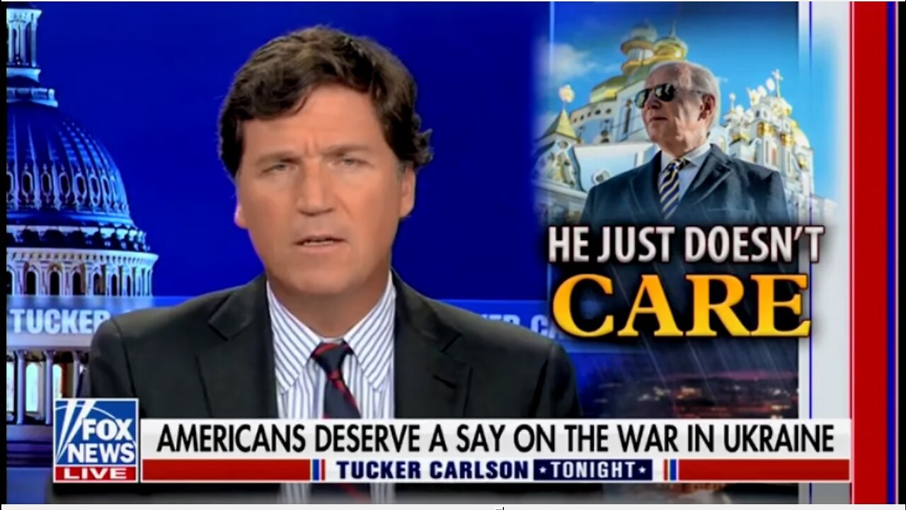 Tucker Blasts Biden: 'Reckless & Self-Destructive' Handling Of Ukraine War