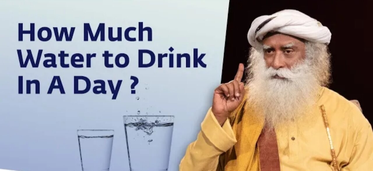 How much water to drink in a day ?