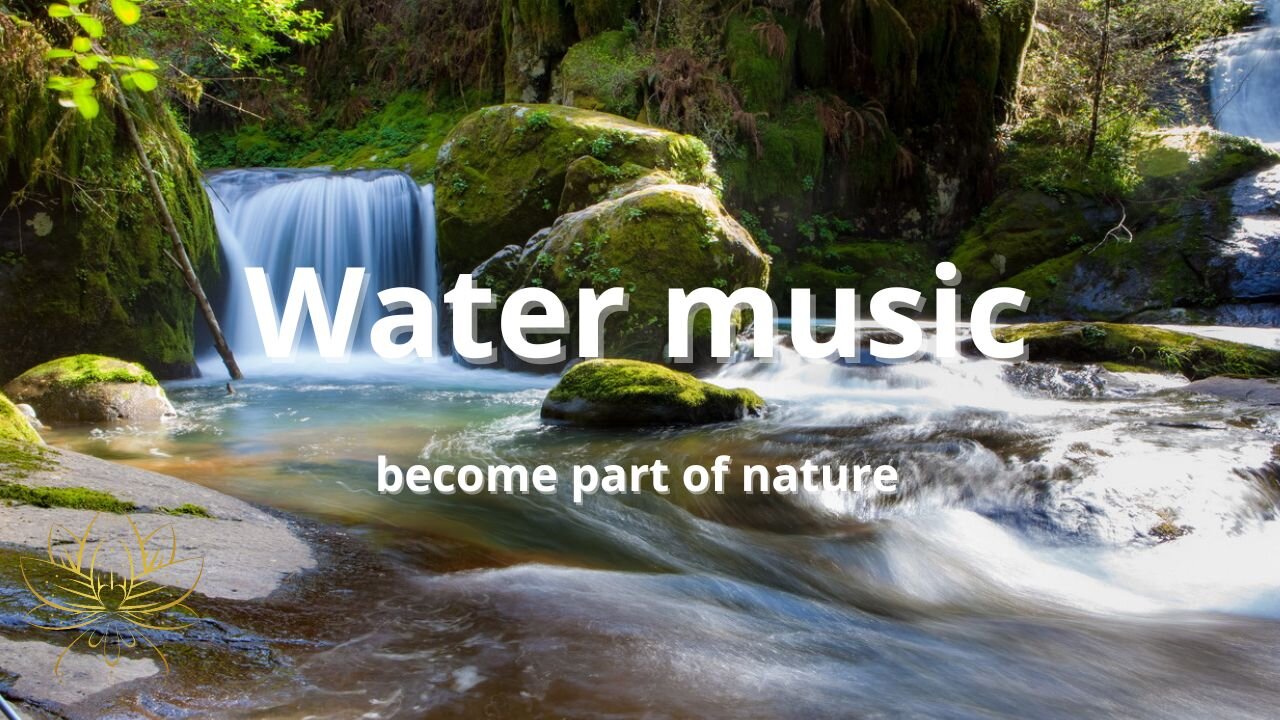 Healing music of water, soothe and relax you. Music for meditation and sleep.