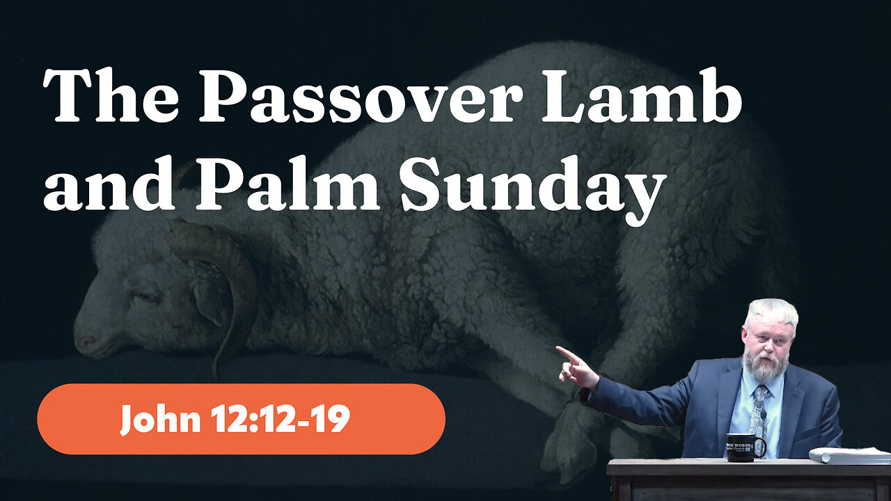 Thursday Bible Study - 12/5/2024 - The Passover Lamb and Palm Sunday