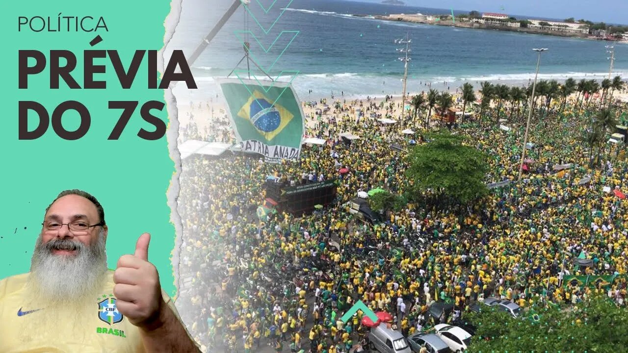 SETE de SETEMBRO GIGANTE está ACONTECENDO em TODO o BRASIL e EU estou LÁ NO MEIO