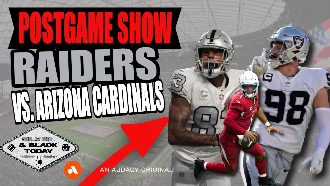 Week 2: Raiders vs. Cardinals Postgame Reaction LIVE!