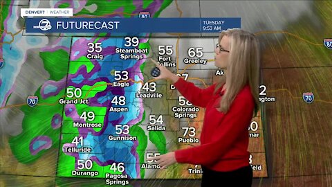 High fire danger for Denver before next cold front with rain/snow