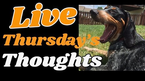 Thursday Night Thoughts, Live...