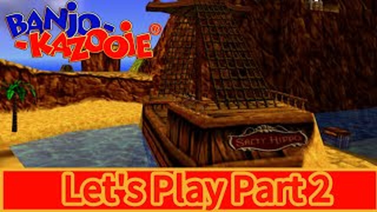 Banjo Kazooie Part:02 - Treasure Trove Cove