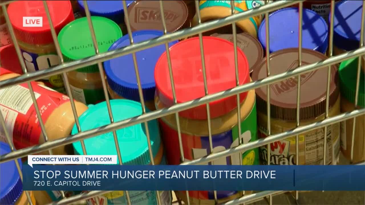 Spread the Love: Bring your peanut butter to TMJ4 on July 26th and help us end summer hunger