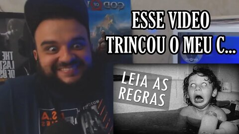 (REACT) Leia as regras antes de ser BABÁ NESSA CASA! - [CREEPYPASTA]