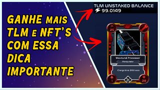 Como minerar MAIS NFT's e TLM's em Alien Worlds