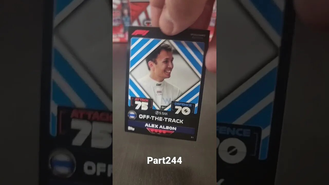 Topps Turbo Attax 2022 F1 Formula1 epic trading card opening best exclusive unboxing FRENCH GP2022