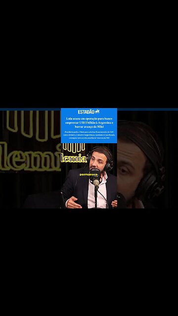 LULA QUER INTERFERIR NAS ELEIÇÕES ARGENTINAS #javiermilei #lula #eleições #direita #explore