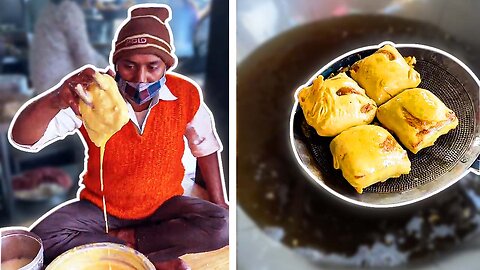 Most Loaded Paneer Pakoda | Delhi Street Food