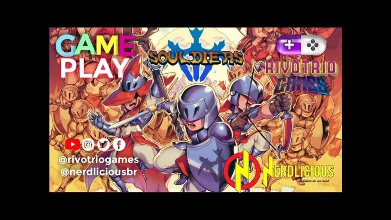 🎮 GAMEPLAY! SOULDIERS é um dos melhores metroidvanias dos últimos tempos! Confira nossa Gameplay!