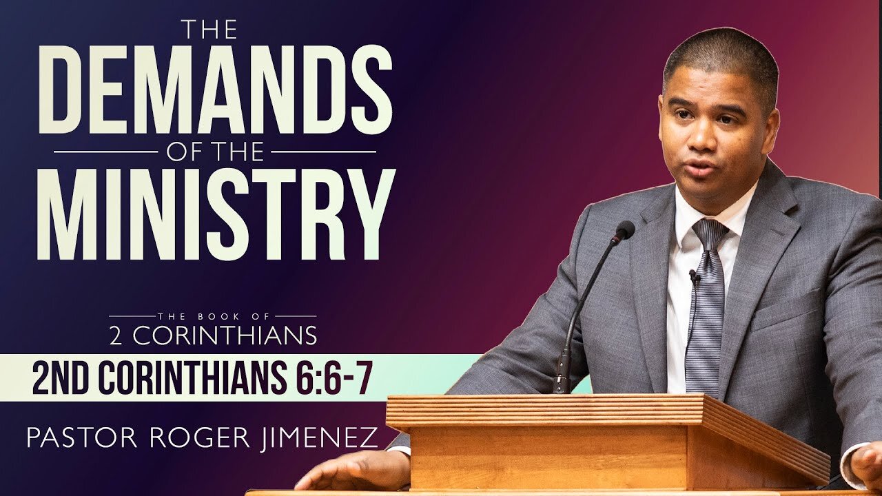 【 The Demands of the Ministry 】 Pastor Roger Jimenez | KJV Baptist Preaching